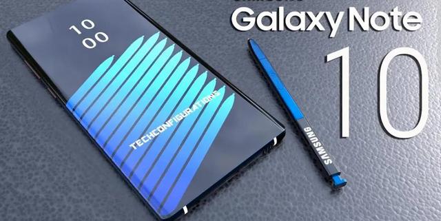 Galaxy Note10泄漏：4个后置摄像头，但没手机插头