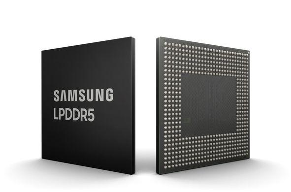 三星量产全新LPDDR5 DRAM芯片 支持5G和AI功能