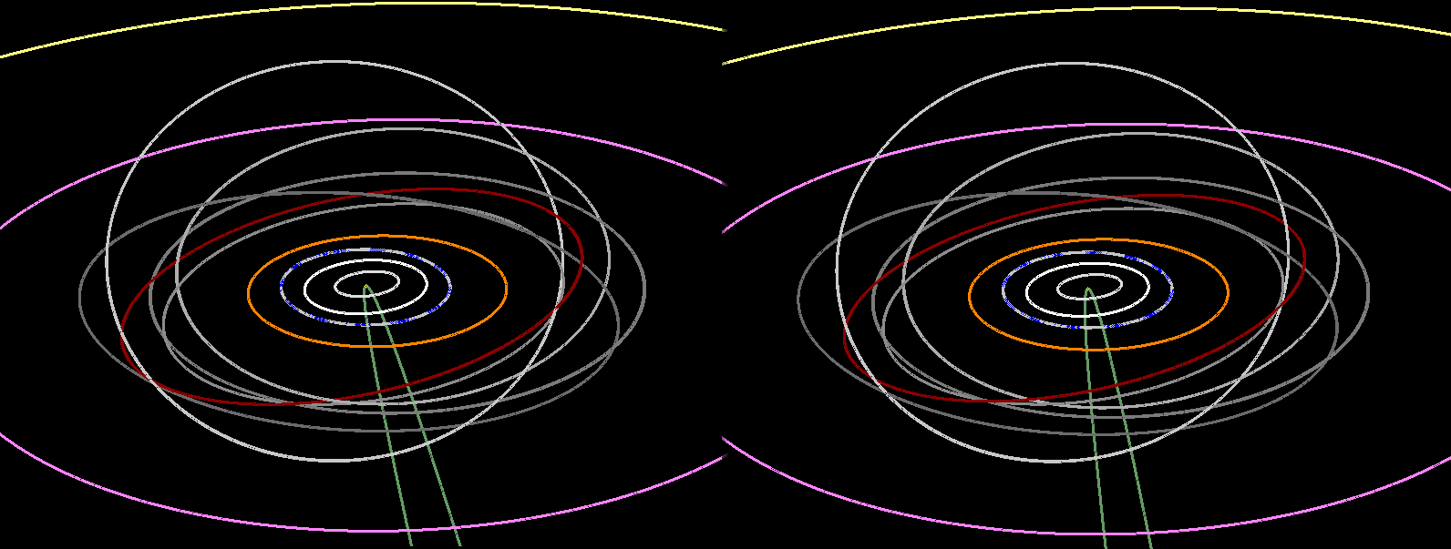 金星和地球在跳华尔兹，科学家们观察轨迹，竟然发现了五角星？