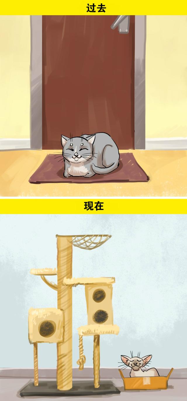 一组过去 VS 现在的对比漫画，看懂的都老了